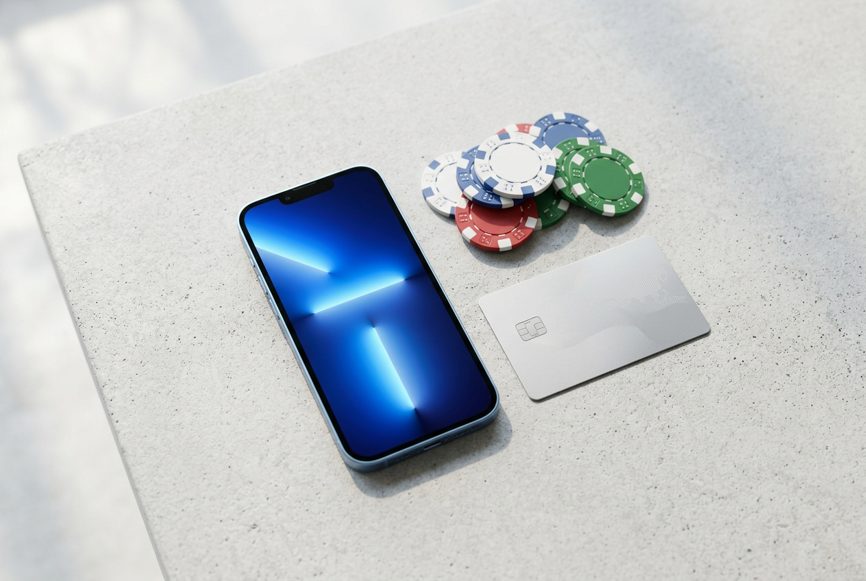 Moderné platobné nástroje vrátane smartfónu a platobnej karty na čistom pozadí